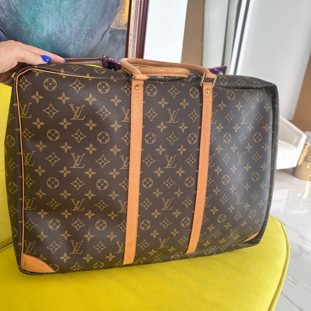 Louis Vuitton LV Travel Bag Sirius 55 Brown Monogram vintage excellent condition - Picture 5 of 11